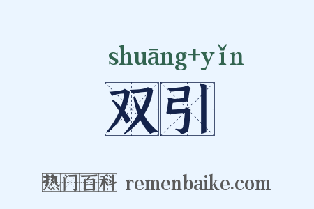 双引是什么意思的图片